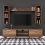 Hanah Home M5 - 240 Mueble de TV Nogal